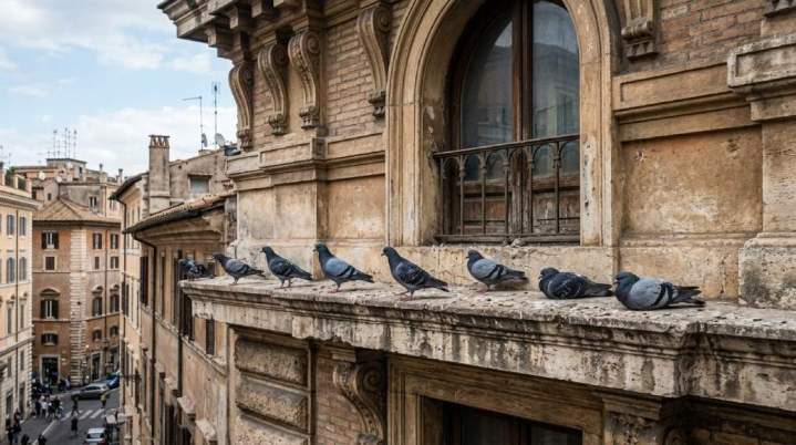 Plusieurs pigeans sur 202604152057